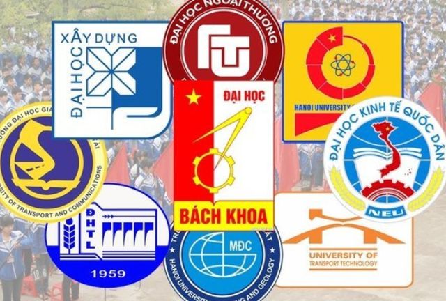 logo các trường đại học chính quy ở hà nội